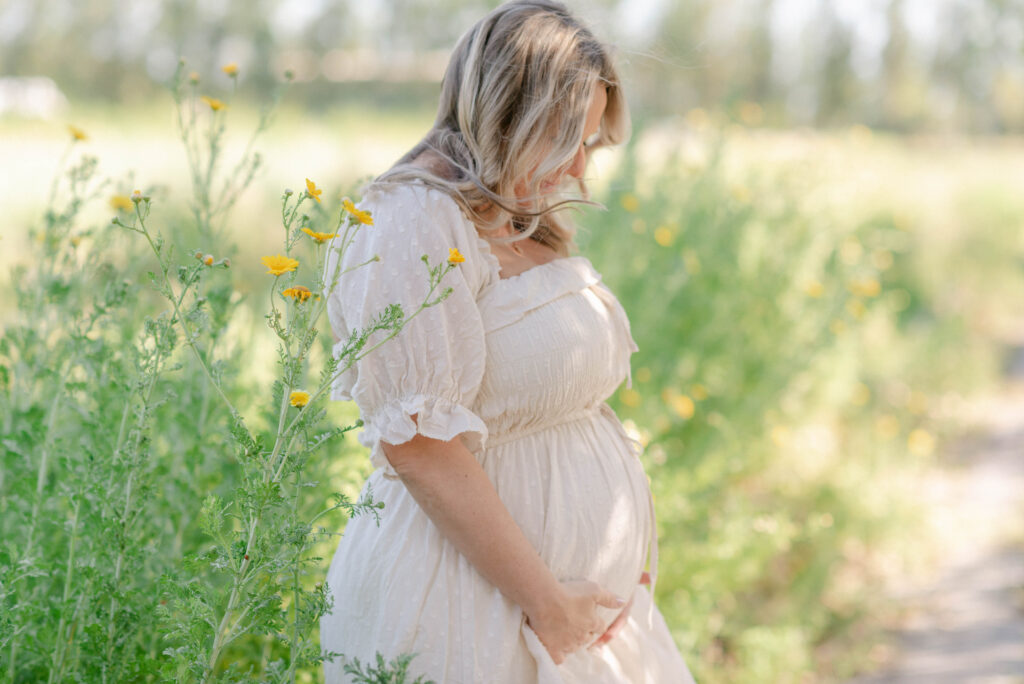 Kai Kai Farm maternity session with sunrise light in South Florida