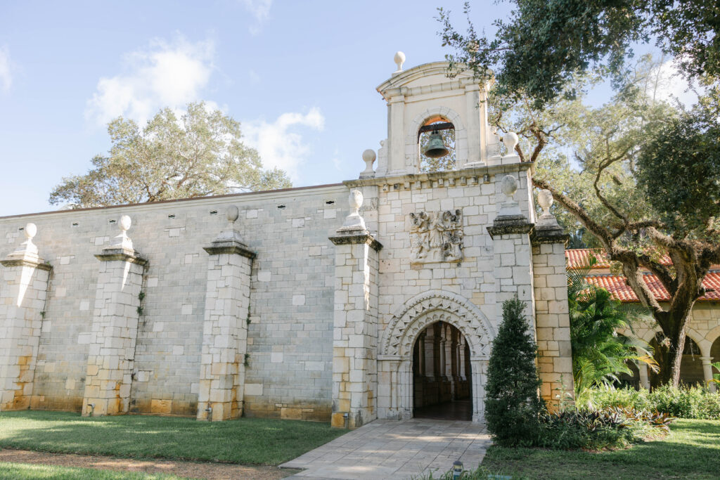 Iconic entrance of the Ancient Spanish Monastery